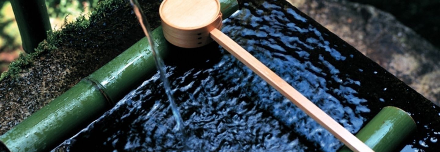 フジタニは手水舎も